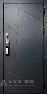 Дверь со смарт замком / подключением по Wi-Fi и интеграцией в систему умный дом №21 внешняя - фото