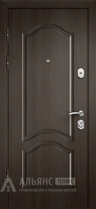 Входная усиленная металлическая дверь с молдингом в новостройку (в наличии) №34 внутренняя - фото