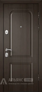Усиленная дверь для тяжелого полотна на трех петлях №30 внешняя - фото