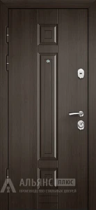 Входная дверь с усиленным пол на трех петлях №32 внутренняя - фото