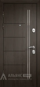 Качественная стальная дверь класса люкс с замковыми механизмами №31 внутренняя - фото