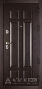 Дверь с основным сувальдным и дополнительным цилиндровым замком №13 внешняя - фото